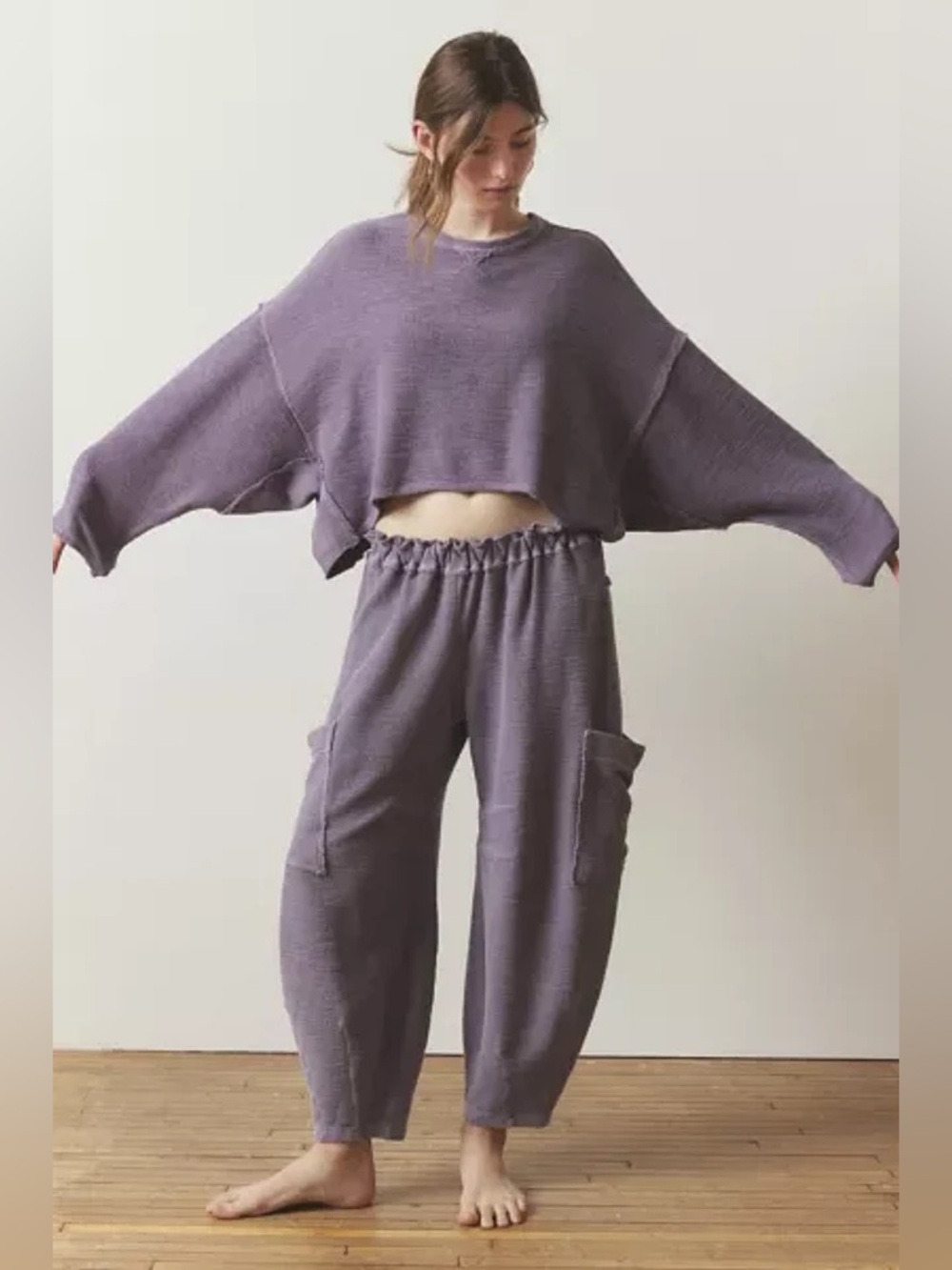 (UO-107) Urban Outfitters Out From Under Beau Crew Neck Sweatshirt